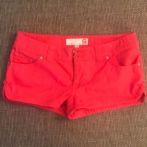 G by guess girls shorts